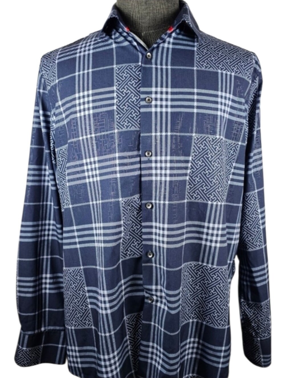 American Breed Smart Shirt Men's Long Sleeve Button Down Size XL